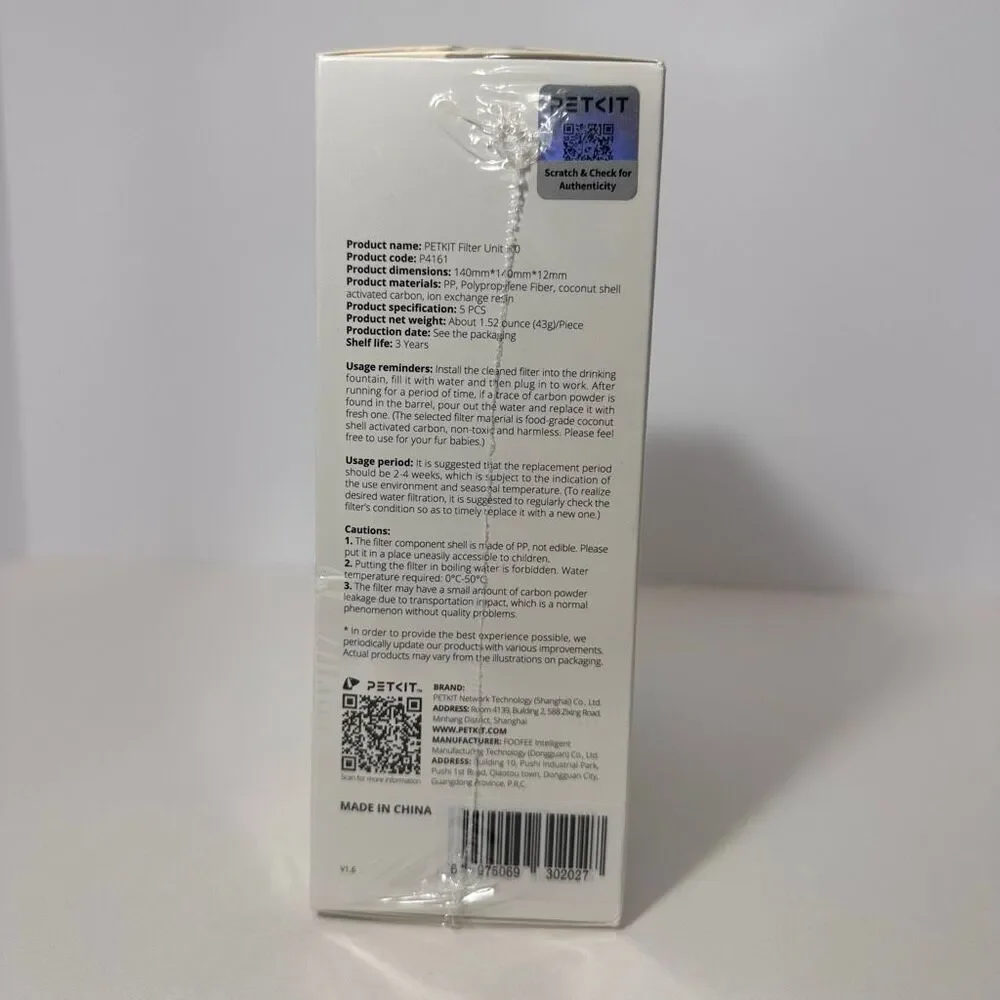 PETKIT Filter Unit 3.0 Replacement Filters
